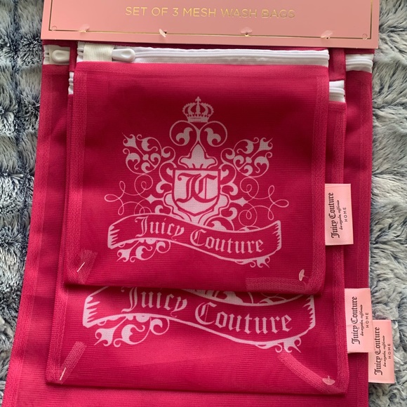 Juicy couture 3 Mesh Wash Bags - Picture 3 of 7